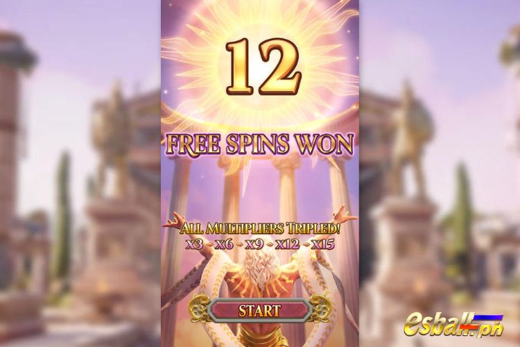 Rise Of Apollo Slot Free Spins Feature