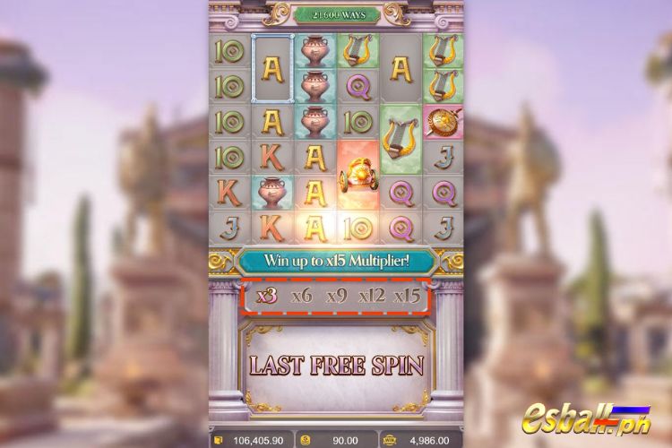 Rise Of Apollo Slot Free Spins Feature