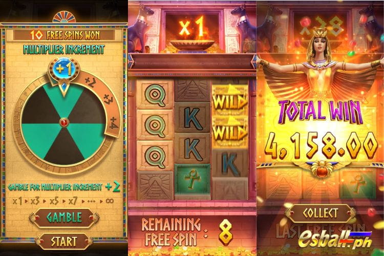 How to Get Secrets Of Cleopatra PG Slot Game Free Spins?