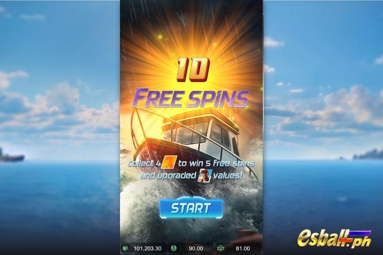 PG Shark Bounty Slot Free Spins Game