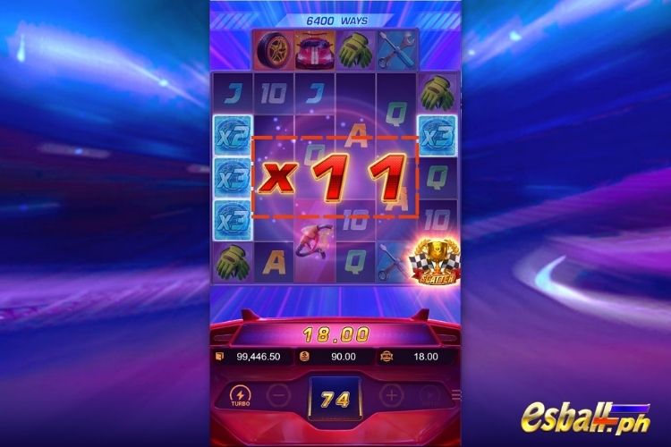 Speed Winner PG Slot Game Multiplier Symbol