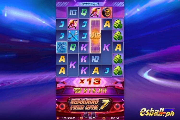 Speed Winner Slot Free Spins Game