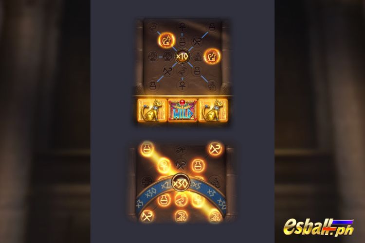 Symbols Of Egypt PG Slot Game Bonus Multiplier Feature