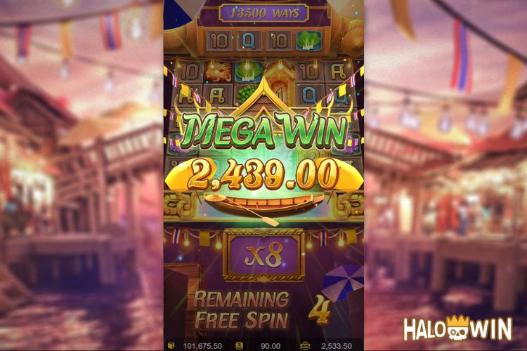 Bet 90 pesos and win 2,439 pesos on Thai River Wonders Big Win. Bet 90 pesos and win 2,439 pesos on Thai River Wonders Big Win.