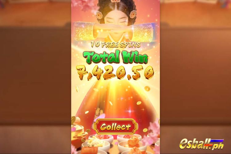 The Queen's Banquet PG Free Spins Feature