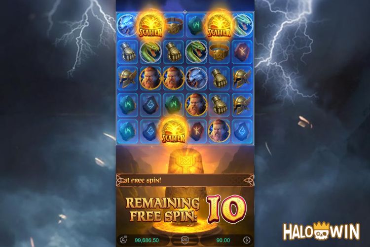3+ Scatter triggers Thunder Reckoning Free Spins 3+ Scatter triggers Thunder Reckoning Free Spins