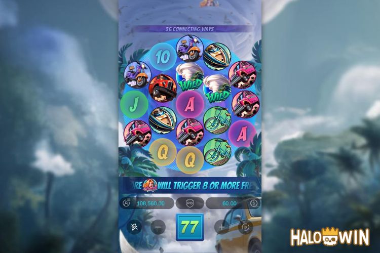 PG Tornado Rampage Slot Overview