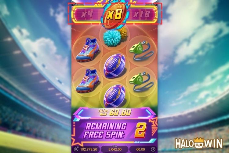 Touchdown Wins Free Spins: Multiplier