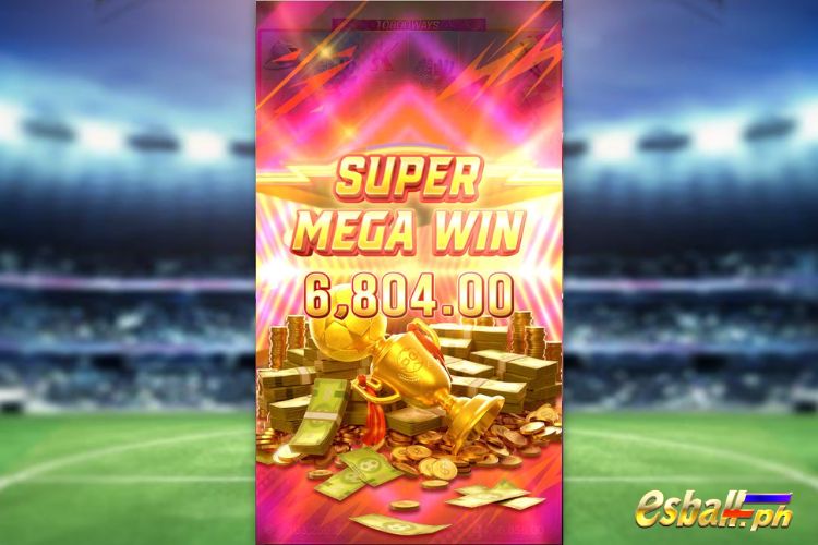 Bet 180 pesos and win 6,804 pesos on Ultimate Striker Big Win.