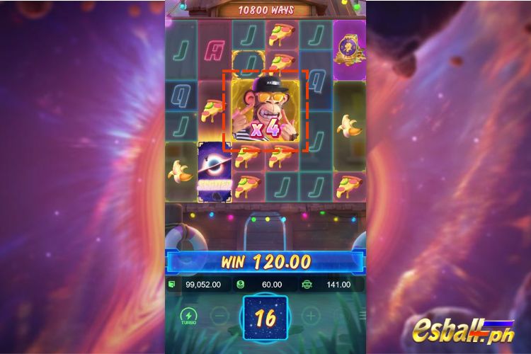 PG Wild Ape 3258 Wild Bored Ape With Increasing Multiplier