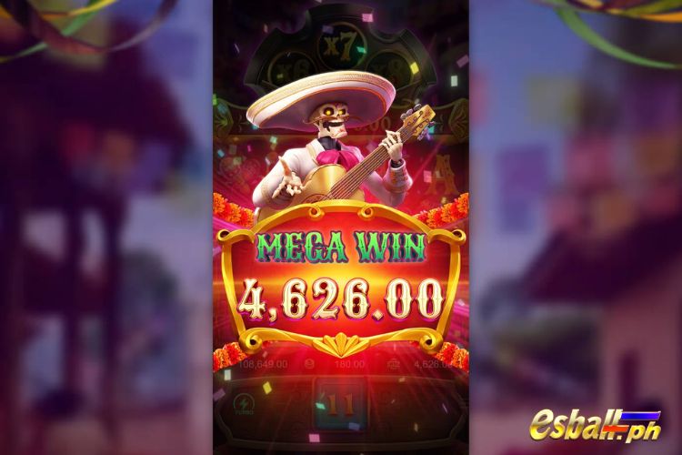 Bet 180 pesos and win 4626 pesos on Wild Bandito PG Soft Big Win!