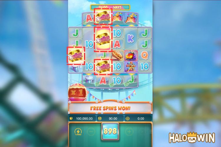 4+ Scatter trigger the Free Spins