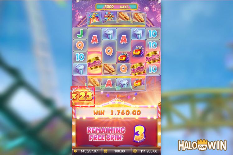 Wild Coaster Free Spins: Multiplier