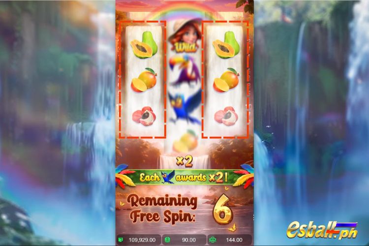 Wings Of Iguazu Free Spins: Mystery Symbol
