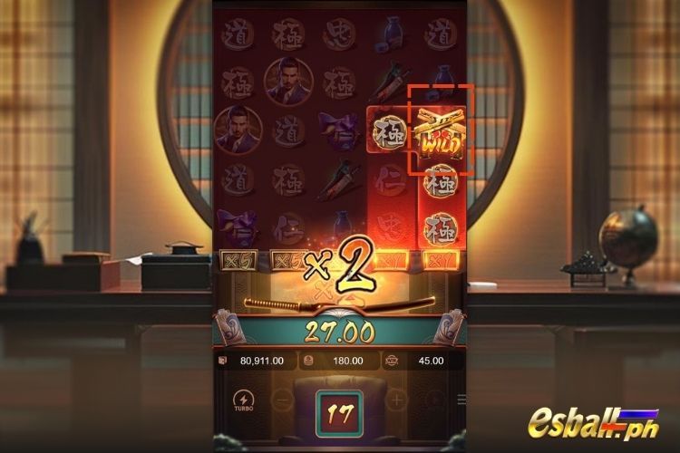 PG Yakuza Honor Slot Wild Symbol Feature