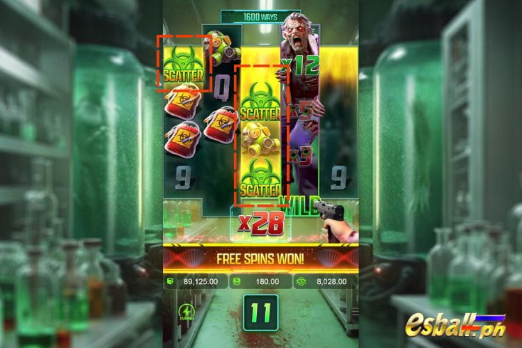 PG Zombie Outbreak Slot Free Spins Game