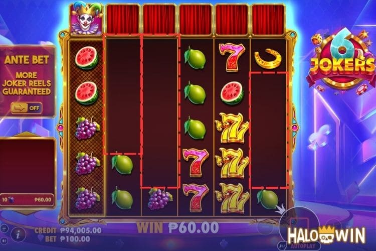 6 Jokers: Cascading Reels