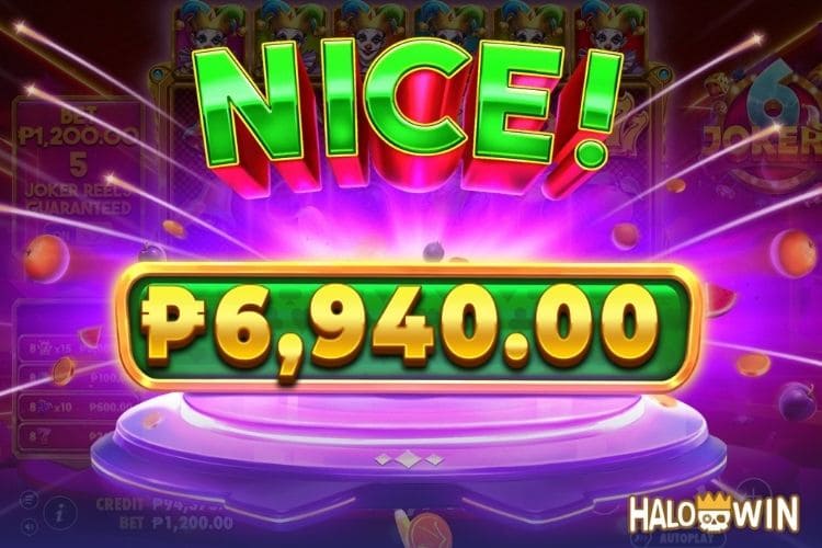 Bet 100 pesos and win 6,940 pesos on 6 Jokers Big Win.