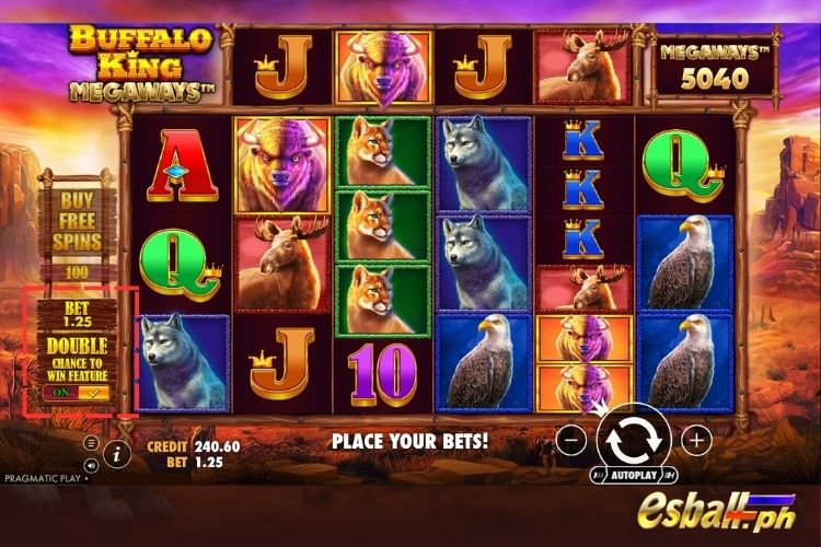 Buffalo King Megaways: Extra Bet Buffalo King Megaways: Extra Bet