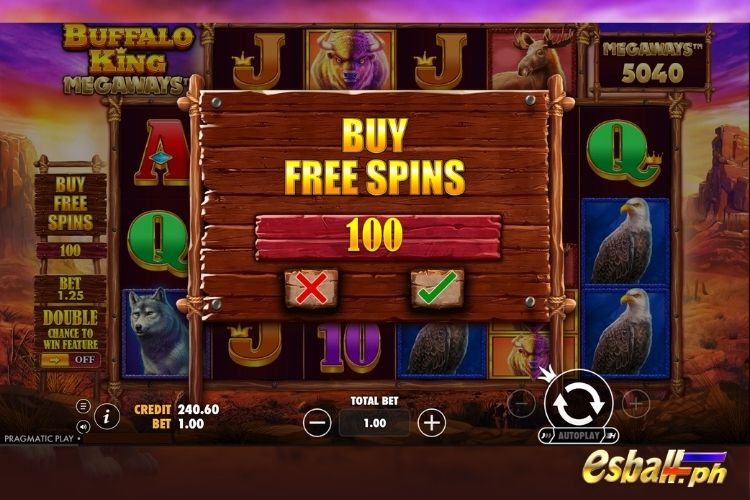 Buffalo King Megaways: Bonus Buy Buffalo King Megaways: Bonus Buy