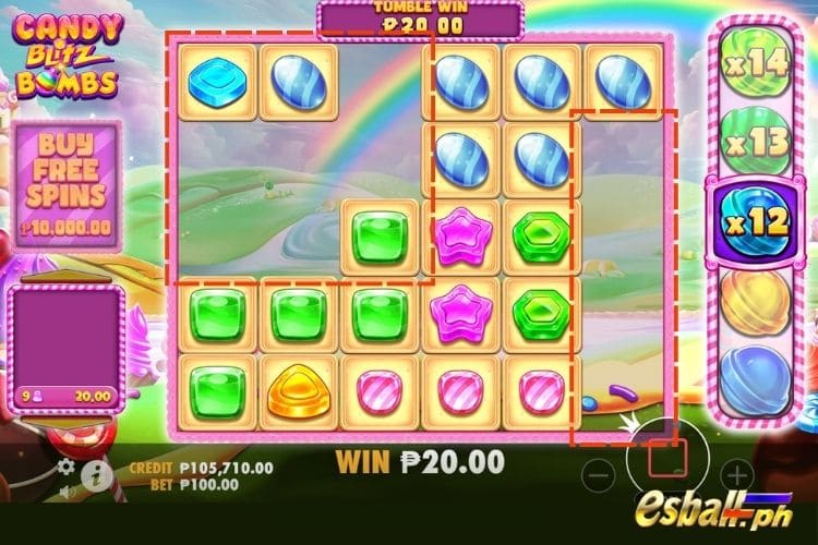 Candy Blitz Bombs: Cascading Reels
