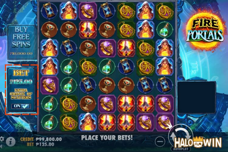 Fire Portals: Extra Bet