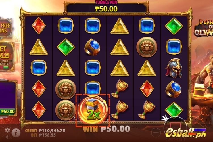 Forge Of Olympus Slot Game Special Features