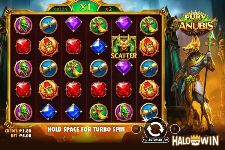 PP Fury Of Anubis Slot Overview