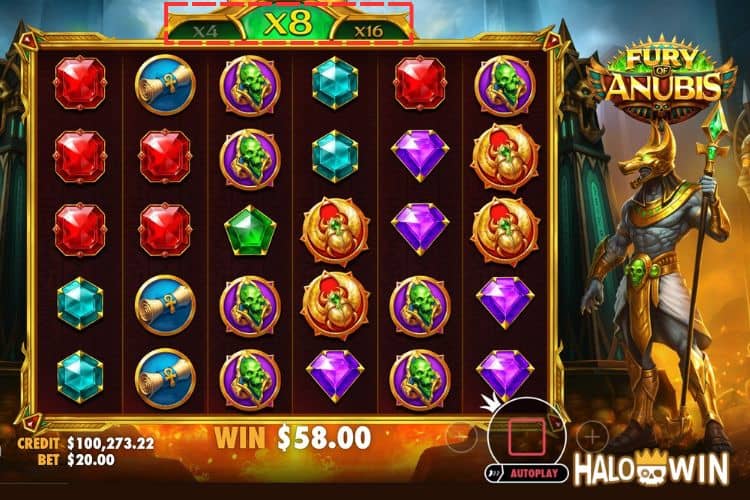 Fury Of Anubis: Multiplier