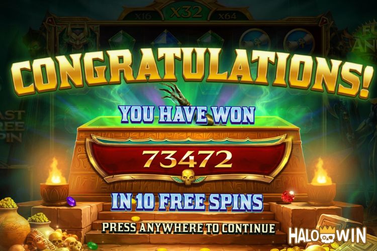 Get 73,472 Pesos in PP Fury Of Anubis Free Spins.