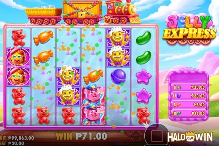 Jelly Express: Cascading Reels