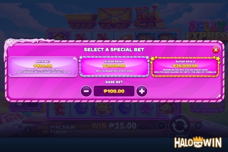 Jelly Express: Extra Bet