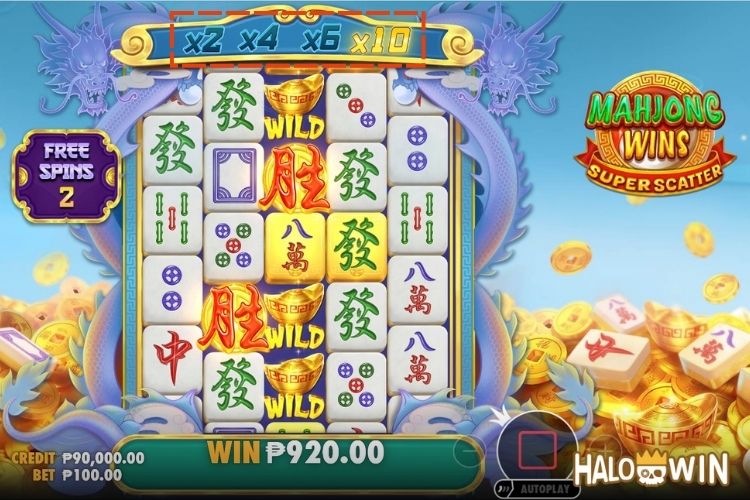 Mahjong Wins Super Scatter Free Spins: Multiplier
