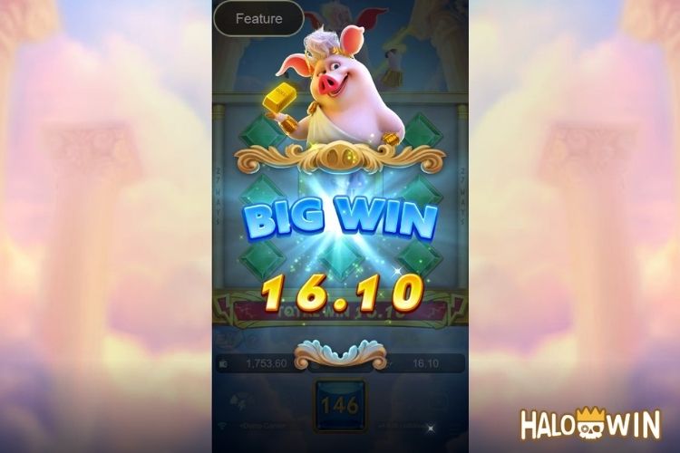 Bet 1 pesos and win 16.1 pesos on Olympig Big Win.