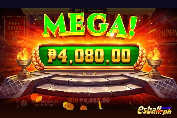 Bet 100 pesos and win 4,080 pesos on Pompeii Megareels Megaways Big Win. Bet 100 pesos and win 4,080 pesos on Pompeii Megareels Megaways Big Win.