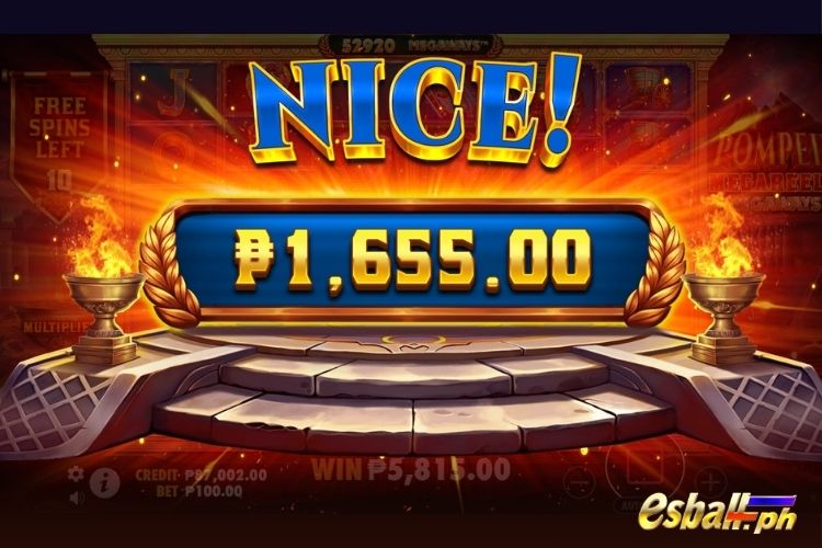 Bet 100 pesos and win 1,655 pesos on Pompeii Megareels Megaways Big Win. Bet 100 pesos and win 1,655 pesos on Pompeii Megareels Megaways Big Win.
