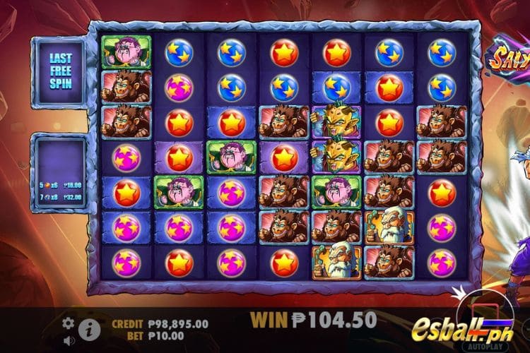 Saiyan Mania Free Spins