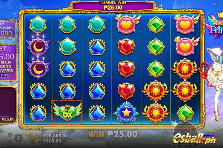 Starlight Princess: Multiplier