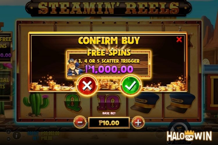 Steamin' Reels: Bonus Buy
