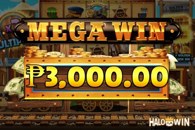 Bet 100 pesos and win 3,000 pesos on Steamin' Reels Big Win.