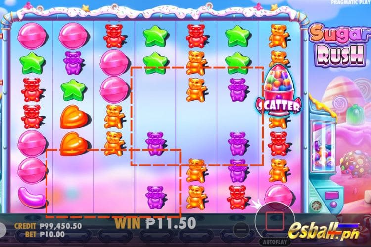Sugar Rush: Cascading Reels
