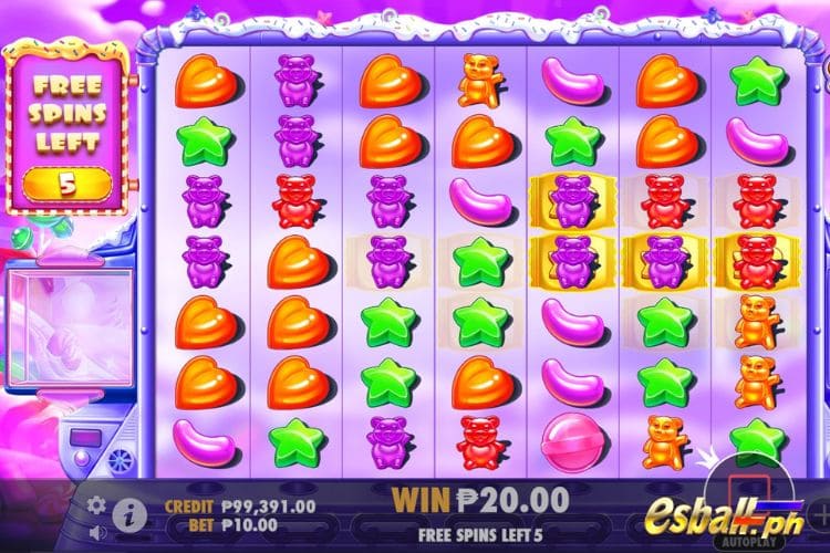 Sugar Rush Free Spins