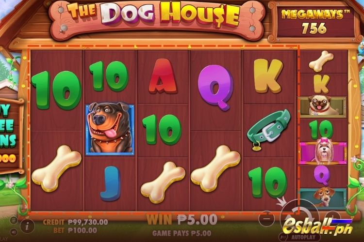 The Dog House Megaways: Mega Symbol