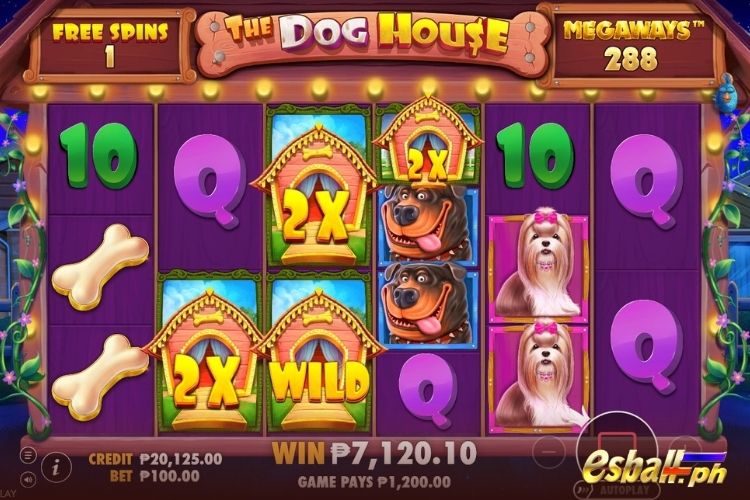 The Dog House Megaways Free Spins