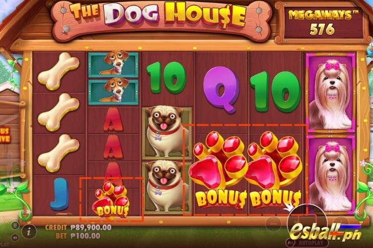 3+ Scatters trigger the Free Spins feature.