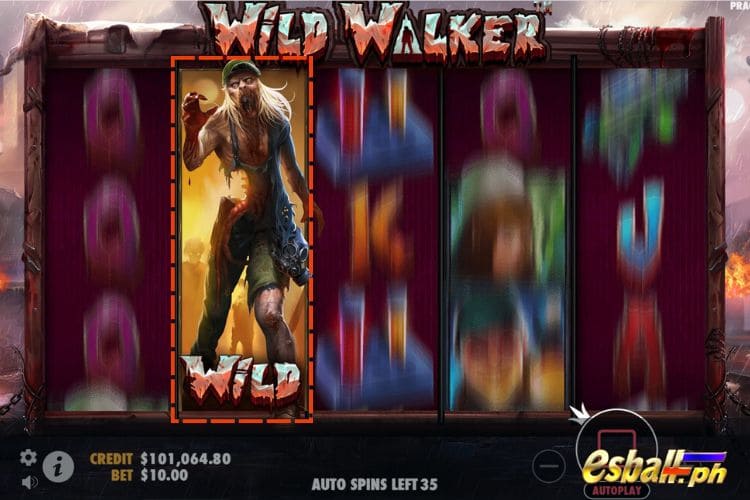 Wild Walker: Sticky Symbol