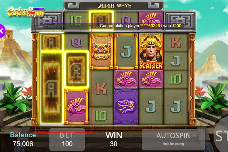 Rich88 Golden Empire Slot Game Special Features: Cascading