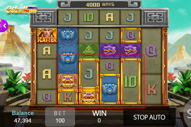 Rich88 Golden Empire Slot Game Special Features: Golden Frame