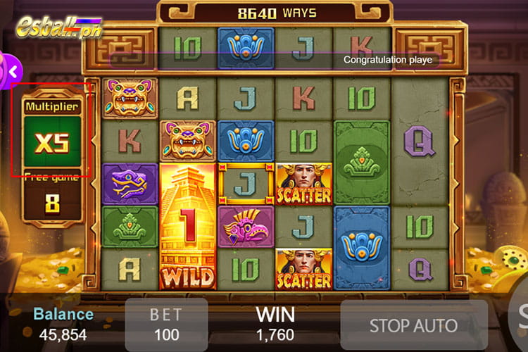 Rich88 Golden Empire Slot Game Special Features: Multiplier