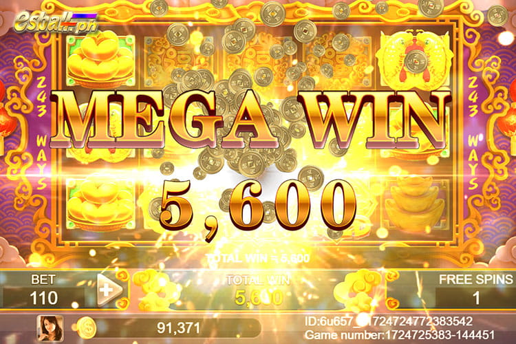 Mega Wins ₱5,600 on Rich88 Lucky Bats Slot!